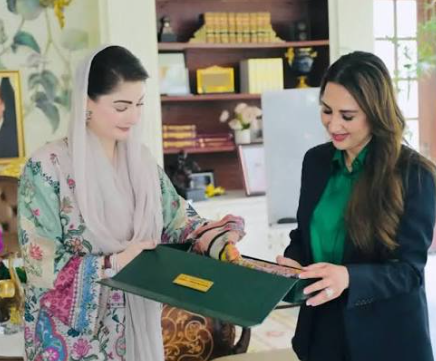 CM Maryam, Natalie Baker hold talks on education, security and investment