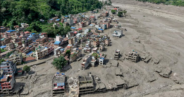 Deadly floods hit Nepal-Tibet border, killing at least 19