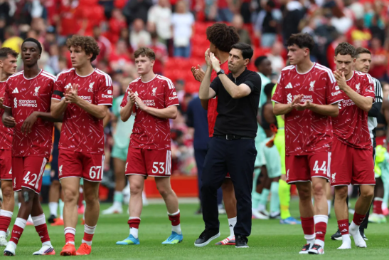 Iraola’s Anfield debut as Liverpool manager ends in Monaco defeat