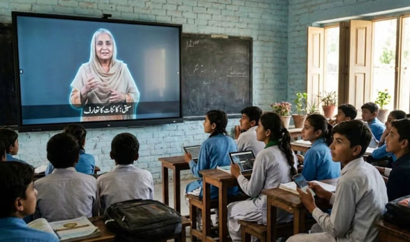 KP govt launches virtual school initiative for AI-based education