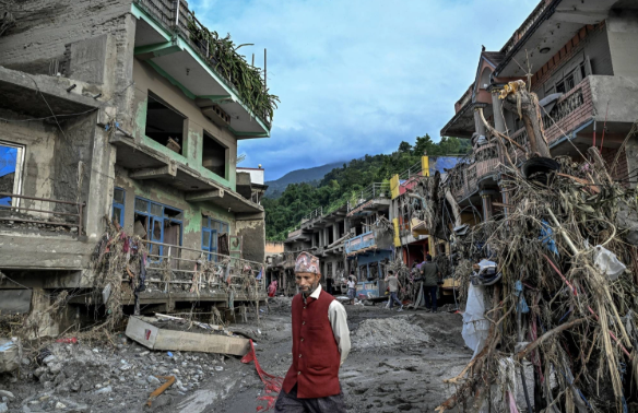 Nearly 3,000 reported missing as floods devastate Nepal and China