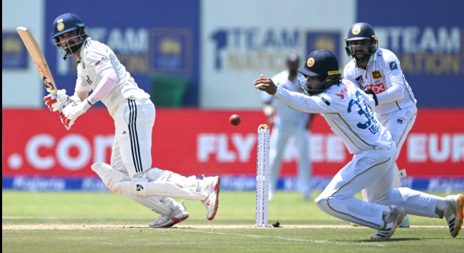 Padikkal century puts India in strong position in Sri Lanka Test