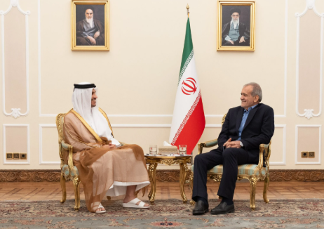 Qatar PM holds Tehran talks to revive US-Iran dialogue
