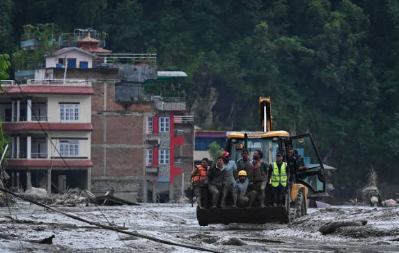 Survivors recount narrow escapes from devastating Nepal-China floods