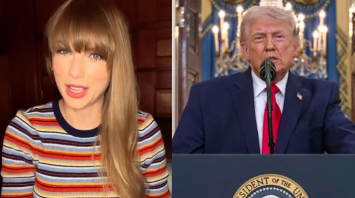 Taylor Swift songs removed from White House and Trump campaign posts