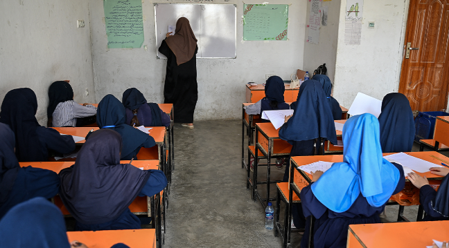 UNESCO says 2.4m Afghan girls barred from secondary education under Taliban rule
