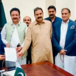 PML-N, PPP Candidates File Nomination Papers for AJK Presidential Election