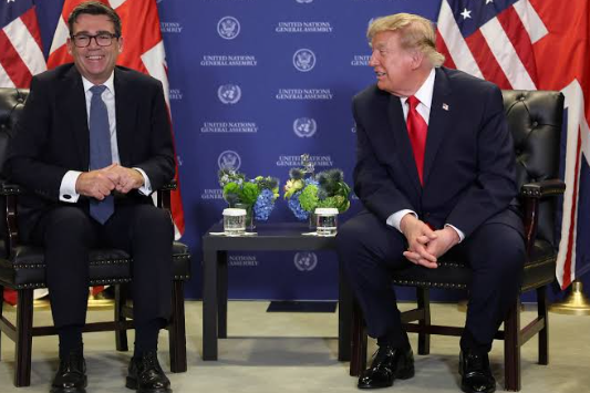 UK Prime Minister Says He Has Built Good Rapport With US President