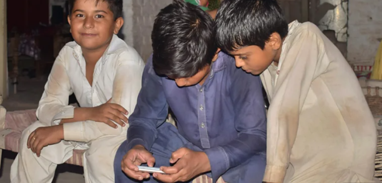 Children in Pakistan Spend More Time Online, While Safety Measures Struggle to Keep Up
