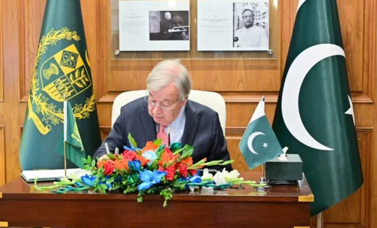 Naqvi tells UN chief Pakistan is fighting a ‘global war’ against terrorism