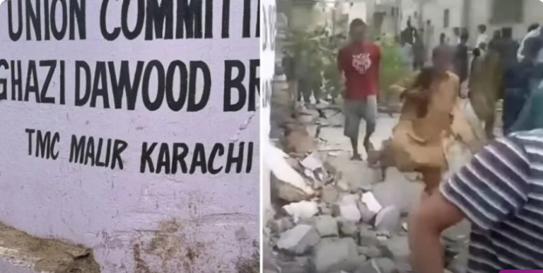Three die as wall of UC office in Karachi's Malir collapses