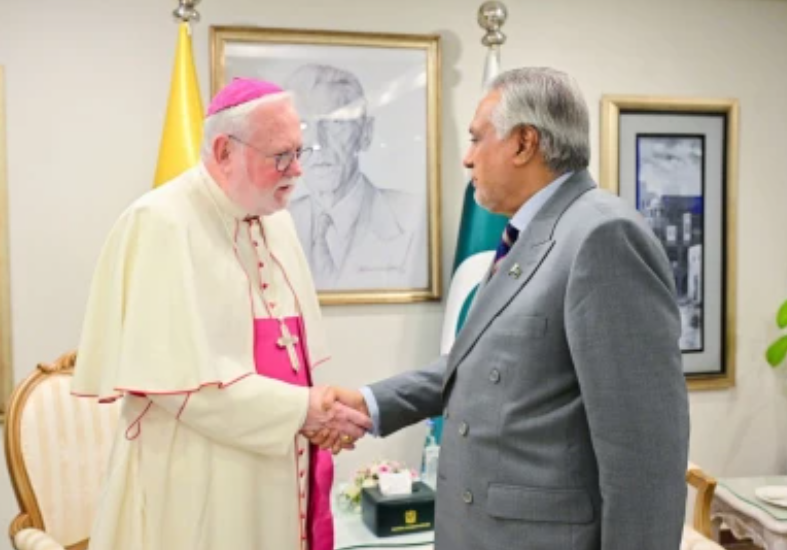 Vatican Envoy Praises Pakistan’s Mediation Efforts to Promote Regional Peace and Stability, Says FO